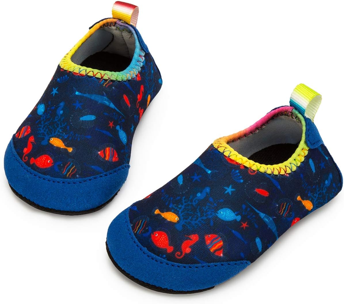 Baby Boys and Girls Swim Water Shoes Barefoot Aqua Socks Non-Slip for Beach Pool Toddler Kids