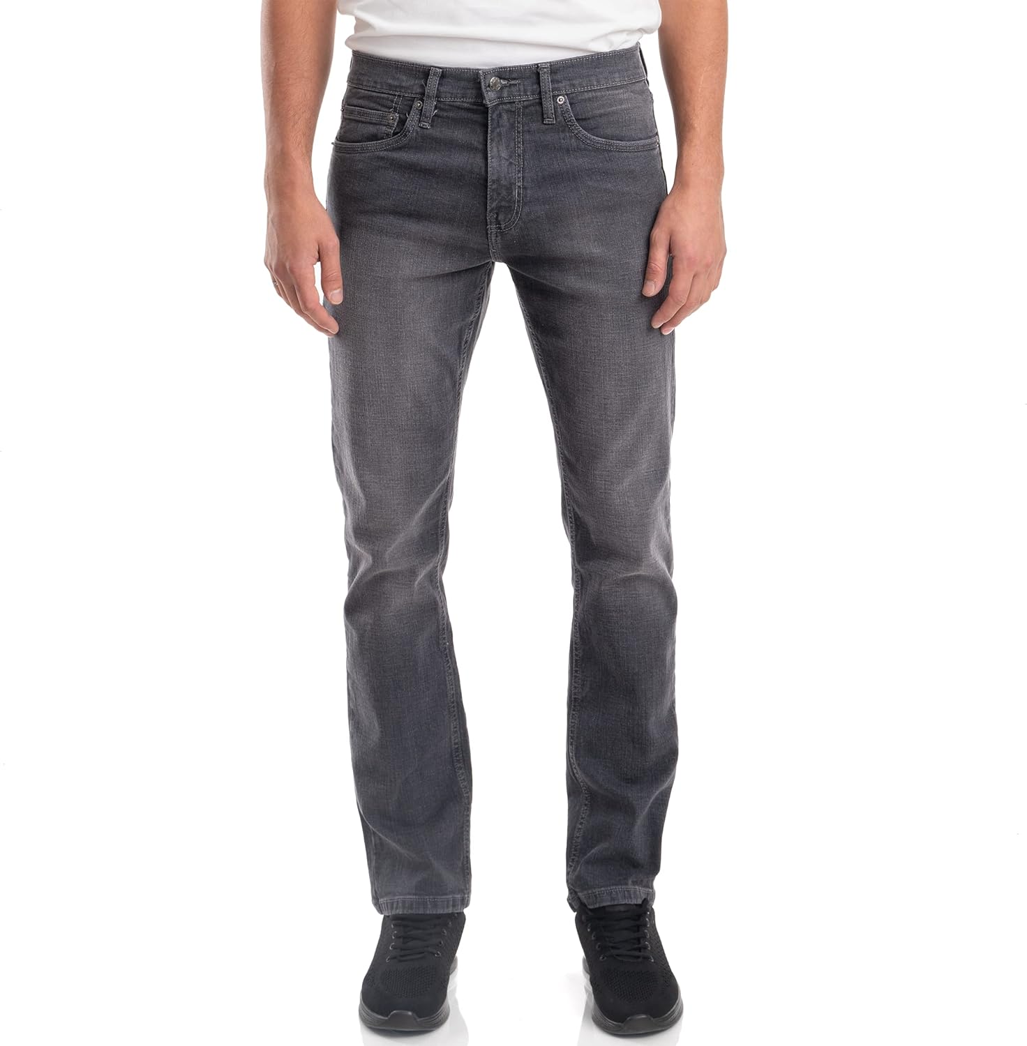 Urban Star Mens Jeans Relaxed Fit - Straight Leg Stretch Jeans for Men - Ultimate Comfort Superflex Pants