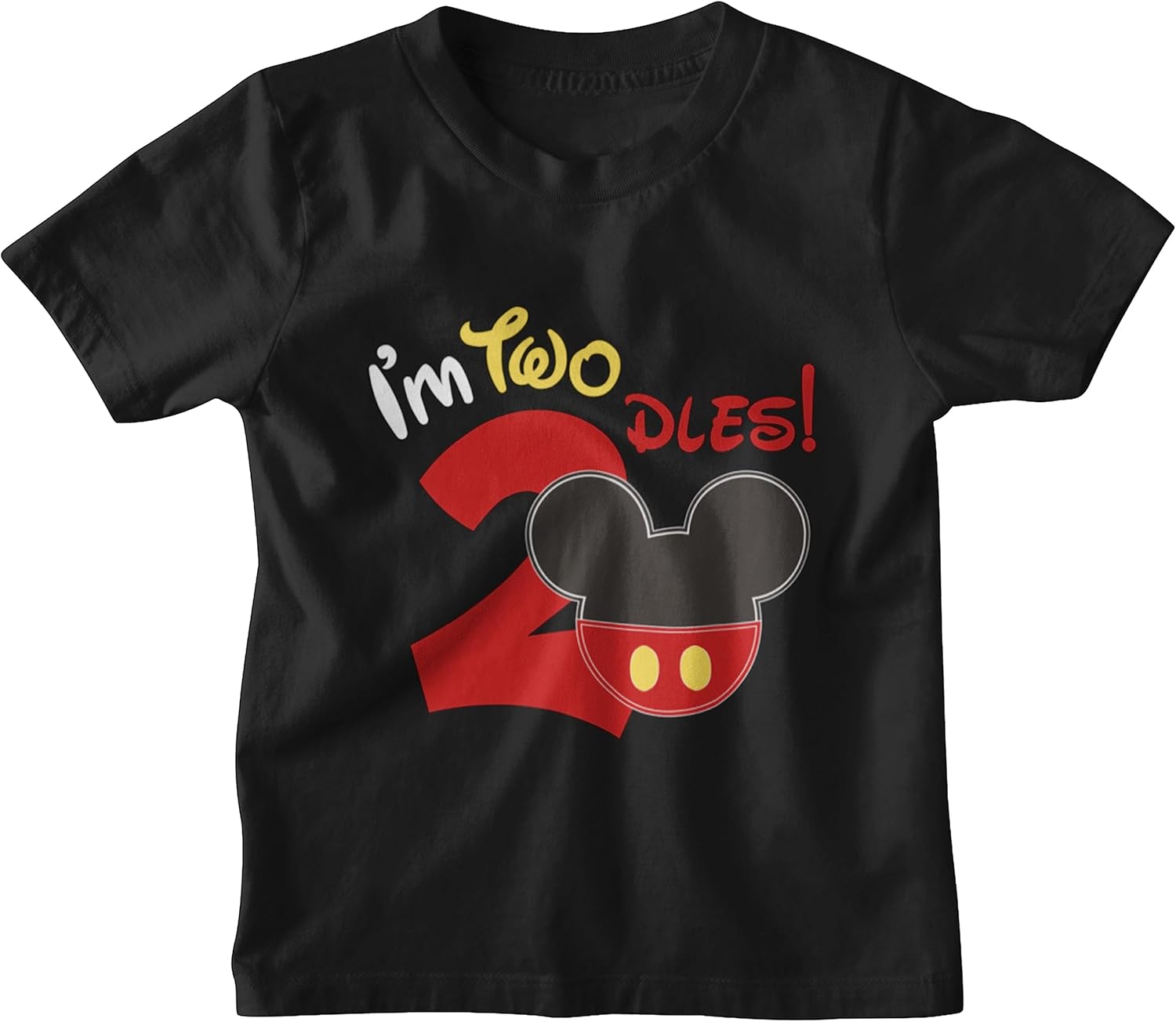 Luke and Lulu 2nd Birthday Shirt Boy - Mouse Themed Birthday Boy Shirt 2 - Premium 2nd Birthday Outfit Boy - Two Shirt