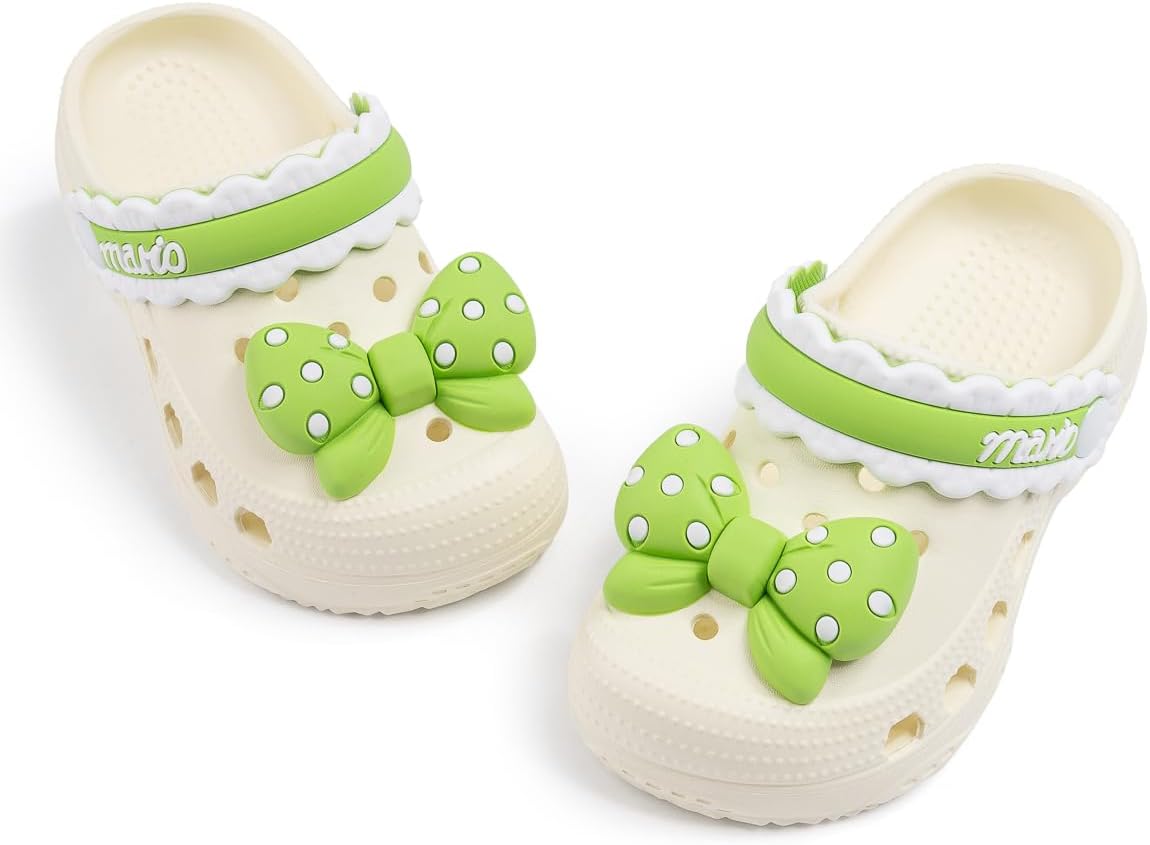 Toddler Kids Boys Girls Cute Garden Water Clogs Slip On Sandals Slides Lightweight Slipper Outdoor Summer Swimming Pool Infant Children Beach Pool Shoes